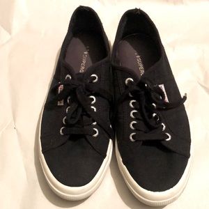 Superga Black Classic Cotu Canvas Sneakers - Size 9